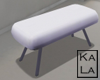 !A Cushioned bench