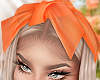 Safi Orange Hair Bow