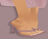 gown sandal heels