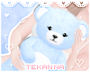 [T] Teddy bear Blue