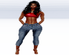 DJM Denim Capri RL