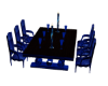 Blue Dining table