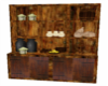 Rustic Kitchen Shelves