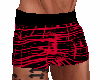 Red and Black Shorts M1