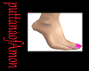 {pink} nature feet