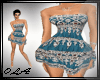 0L! (XXL) Blue Dress