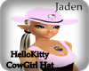 HelloKitty Cowgirl Hat 