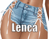 Mini denim shorts