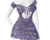 purple summer dress