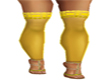 Yellow Stockings w/Heels