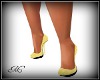 (M)Yellow Diamond  Shoes