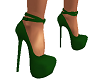 GREEN STILETTOS