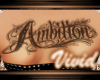 Ambition Upper Back Tatt