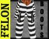 Felon Prisoner Jumpsuit