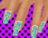 WD~ Long abstract nails