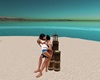 Beach Piling Kiss