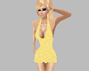 !BD Yellow Halter Dress