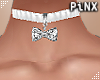 Bow Choker White