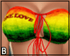 Reggae Bra Top