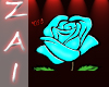 *Z* teal rose