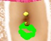 GREEN KISSES BELLYBAR