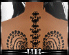 T*Beyonce back tattoo