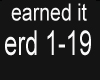 earned it
