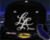 LA Hat Titled Back