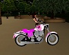Pink Heart Harley