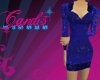 *CK*Blue DivaShortDress