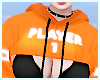 ☾ Neon Orange Hood