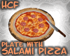 HCF Pizza Salami Plate