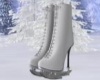 Quared Ski Heels - Wht