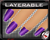 *Purple Layerable Nails