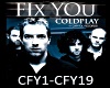 B.F Fix you Coldplay