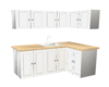 M Corner Sink