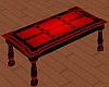 Coffee table Red & Black