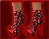 Cherry Spiked Heels 