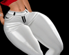 White Thick Pants