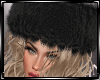 Xmas Fur Blk Hat