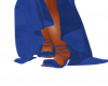 (SGS)Fur blue  heels
