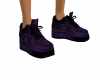 {M}Purple shoes w/skullz