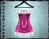 ^AZ^Fur Dress-Pink
