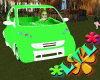 ~Oo Lime Green Car [F]