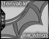 [Czz] 3D Head Wings Der.