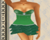 t| Green Party Dress