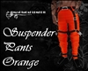 Suspender Pants Orange