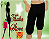 Short esportivo preto
