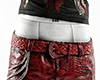Leather Baggy Red