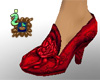 Ruby Brocade Shoes